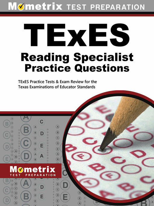 Cover image for TExES Reading Specialist Practice Questions